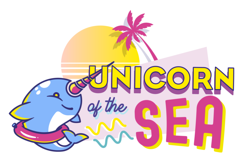 logo unicorn of the sea