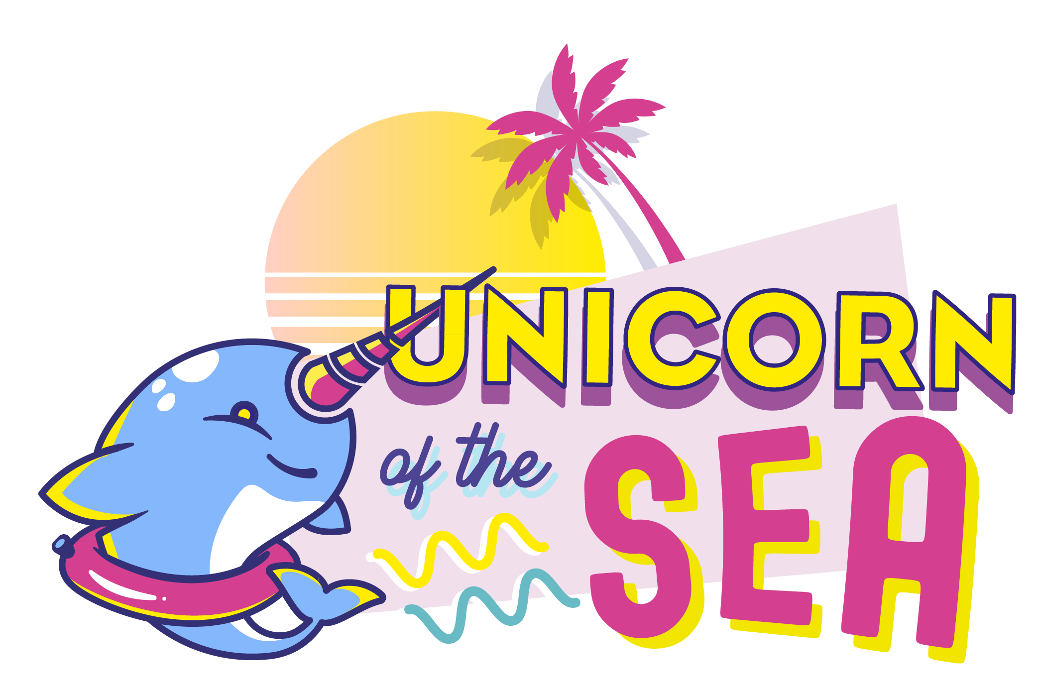 logo unicorn of the sea